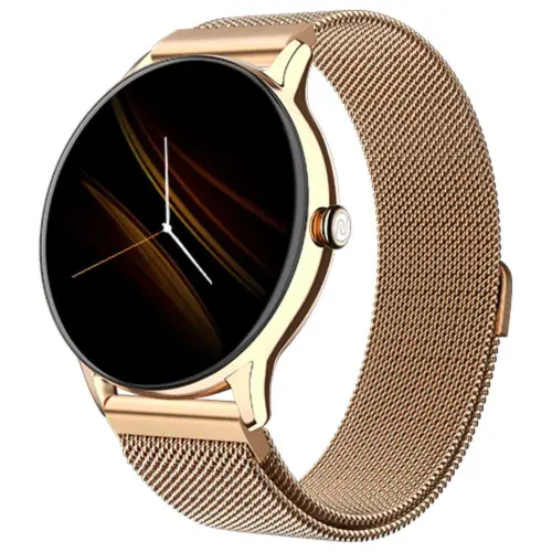 Noise Twist 2 Smart Watch with 1.43” AMOLED Screen, AI Search & Voice Assistant, Bluetooth Calling, Stainless Steel Back, 7-Day Battery, 100+ Watch Faces, Health Suite, IP68 (Rose Pink)