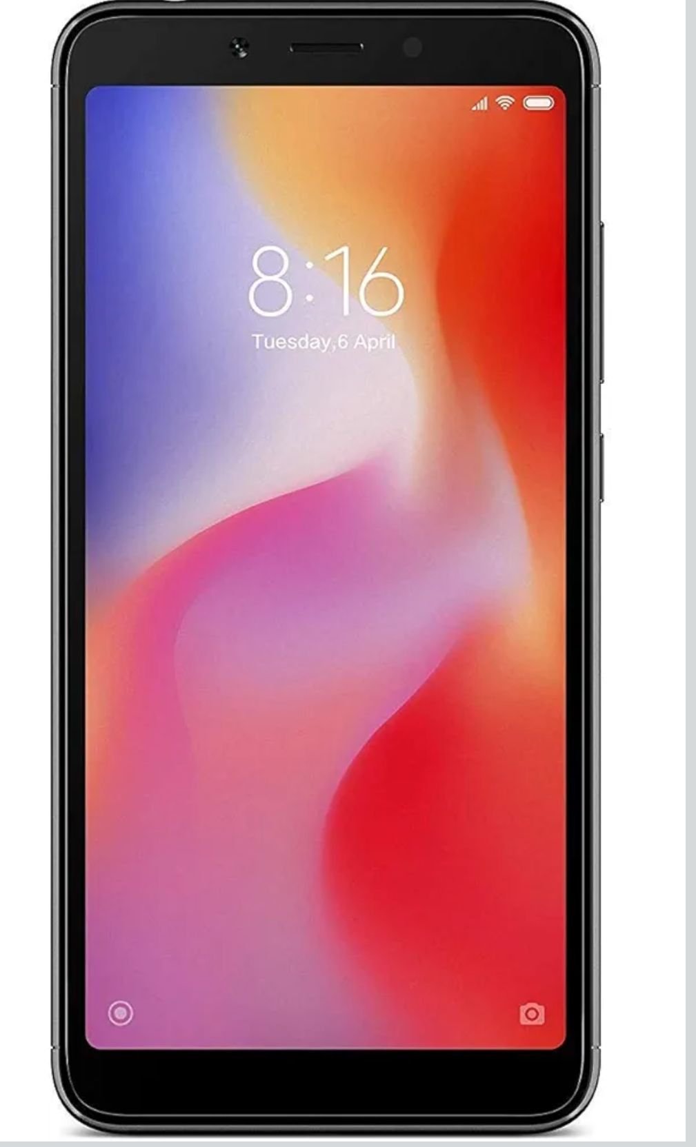 Mi Redmi 6A (Black, 2GB RAM, 16GB Storage) By Amazon